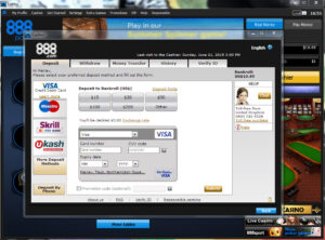 888poker bank