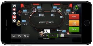 Poker global móvel