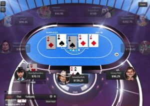 światowy stół pokerowy