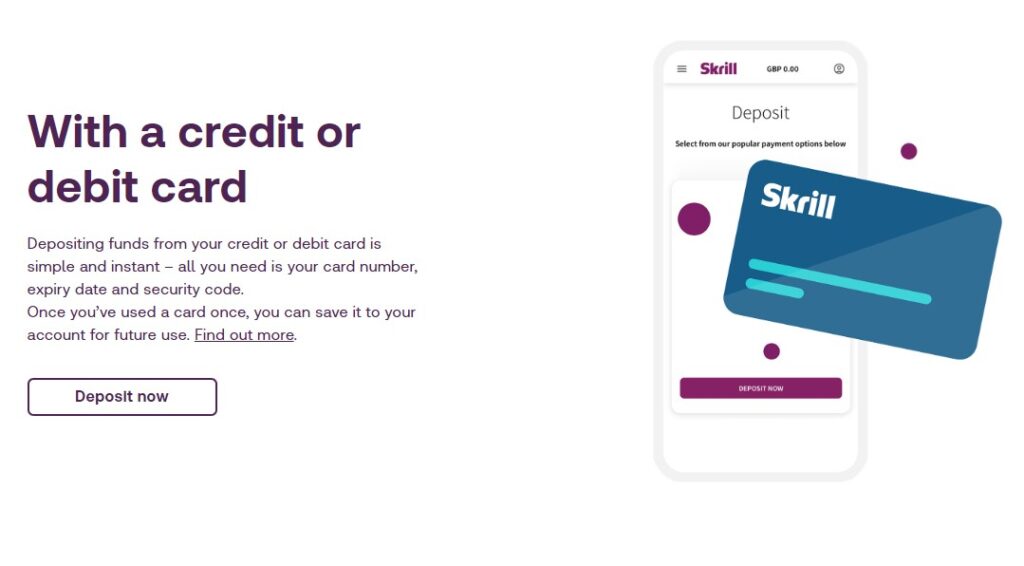 skrill deposit options