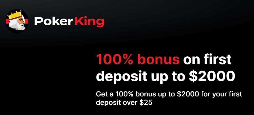 PokerKing welcome bonus
