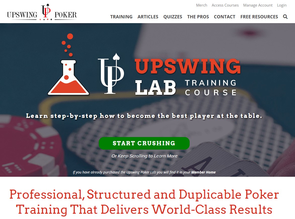 upswing pokerlab recensie