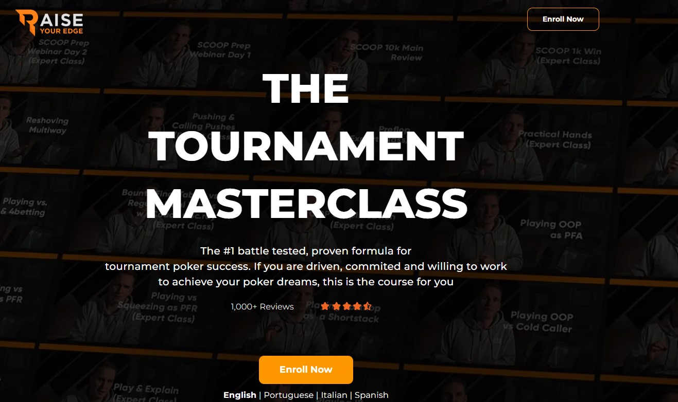 raise your edge tournament masterclass
