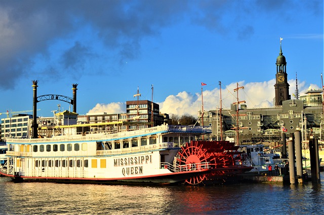 Porto del porto sportivo nel Mississippi