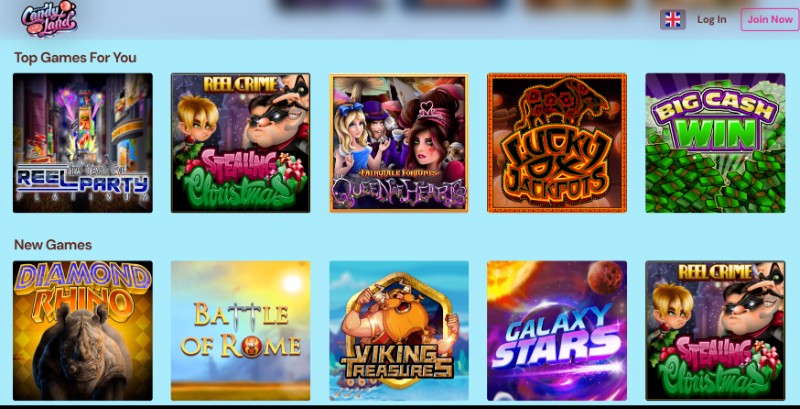 Candyland casino games